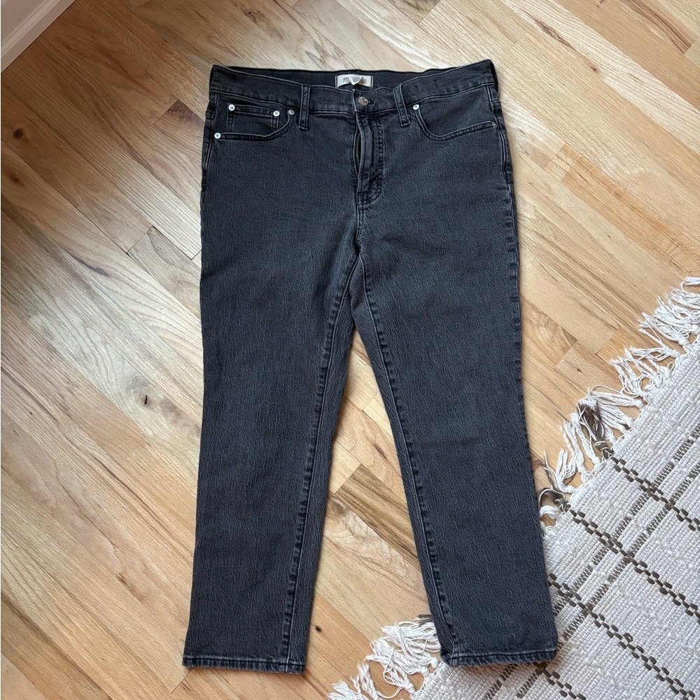 Madewell perfect vintage straight Jean in lunar wash